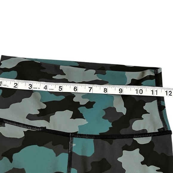 Lululemon Wunder Under High-Rise Tight 25"- Teal Camo- Size 4 - Picture 11 of 13